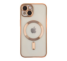 Чохол TPU Metallic Full Camera with Magsafe для iPhone 16 Gold ma36186_3606901 2020000457466