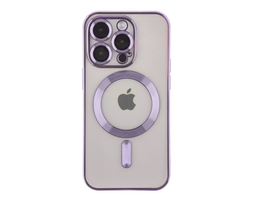 Чохол TPU Metallic Full Camera with Magsafe для iPhone 16 Pro Max Колір Purple 2020000457299 ma36188_3606923