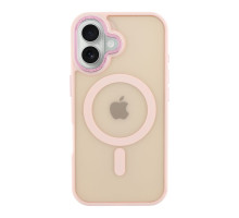 Чохол TPU+PC Goldencis Matte with MagSafe для iPhone 16 Plus Колір Pink 2020000444848