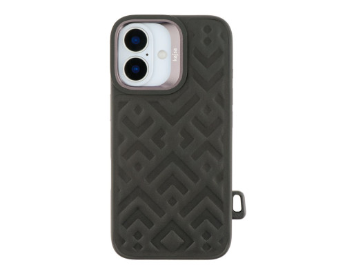 Чохол Kajsa Briquette Collection Rhombus with MagSafe для iPhone 16 Колір Olive 2020000457961 ma36171_3606854