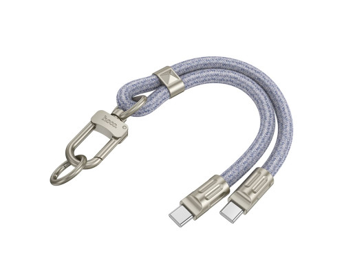 Кабель USB Hoco GH5 Type-C to Type-C 60W 0.22m Колір Салатовий 6942007630979 ma35342_3345832