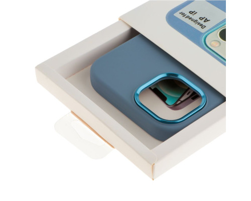 Чохол Silicone Case Metal Buttons (AA) для iPhone 12/12 Pro Колір Sand Powder 2020000453451 ma36086_3606563