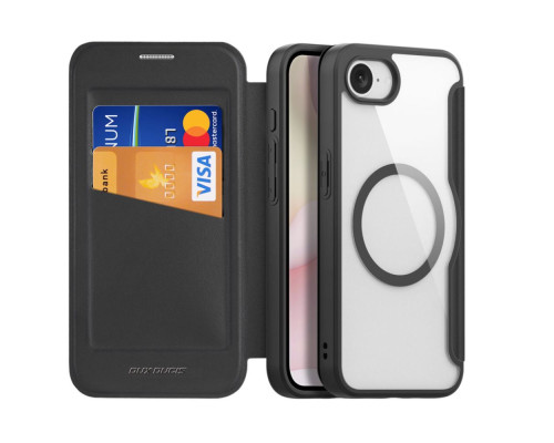 Чохол-книжка Dux Ducis Skin X Pro with MagSafe для iPhone 16e Колір Purple Pink 2020000478119 ma37520_3663039