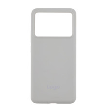 Чохол Liquid Silicone (AA) для Xiaomi Poco X6 Pro 5G Колір 09.White 2020000460701 ma37478_3612025