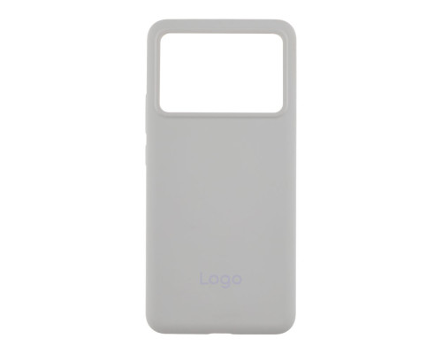 Чохол Liquid Silicone (AA) для Xiaomi Poco X6 Pro 5G Колір 09.White 2020000460701 ma37478_3612025