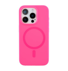Чохол Glow Silicone Case with Magsafe для iPhone 16 Pro Max Колір Hot pink 2020000454472 ma36067_3606299
