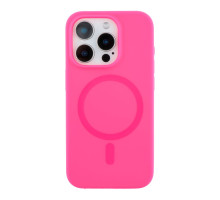 Чохол Glow Silicone Case with Magsafe для iPhone 16 Pro Hot pink ma36066_3606289 2020000454373