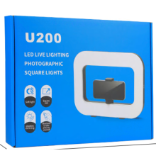 Студійна LED Лампа U200 8000mAh Колір Чорний 2020000480891 ma37532_3663138