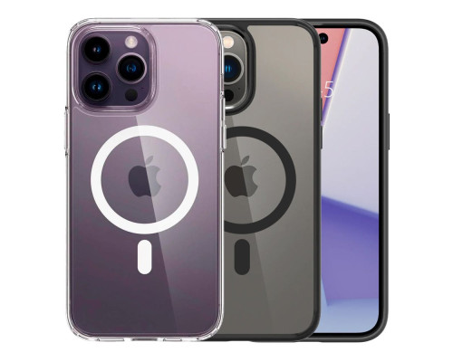 Чохол TPU+PC Spigen Ultra Hybrid with Magsafe для iPhone 14 Pro Max Колір Black 2020000461036 ma34288_3605924