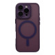 Чохол TPU+PC Magnetic Matte Camera Lens with Magsafe для iPhone 16 Pro Max Колір Purple 2020000470489 ma36194_3606974