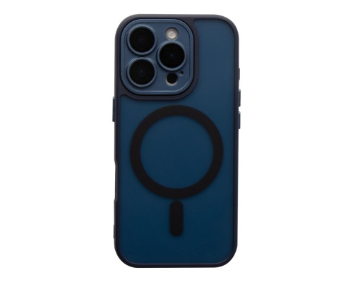 Чохол TPU+PC Magnetic Matte Camera Lens with Magsafe для iPhone 16 Pro Max Колір Purple 2020000470489 ma36194_3606974