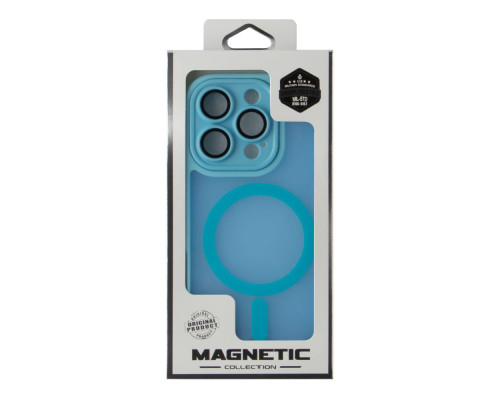 Чохол TPU+PC Magnetic Matte Camera Lens with Magsafe для iPhone 16 Pro Max Колір Purple 2020000470489 ma36194_3606974