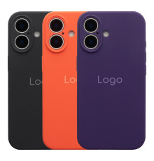 Чохол Silicone Case Full Size with Frame для iPhone 16 Колір 07.Lavender 2020000482376 ma35899_3663104