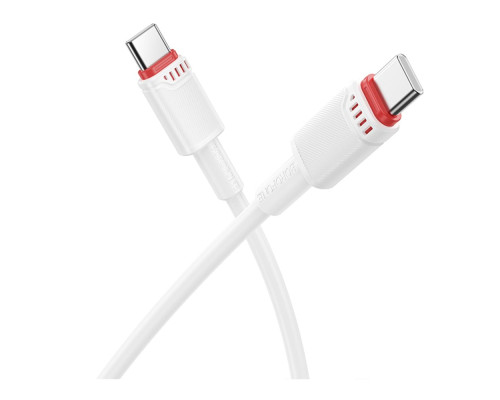 Кабель USB Borofone BX110 Type-C to Type-C 60W Колір Чорний 6941991120763 ma37238_3611052