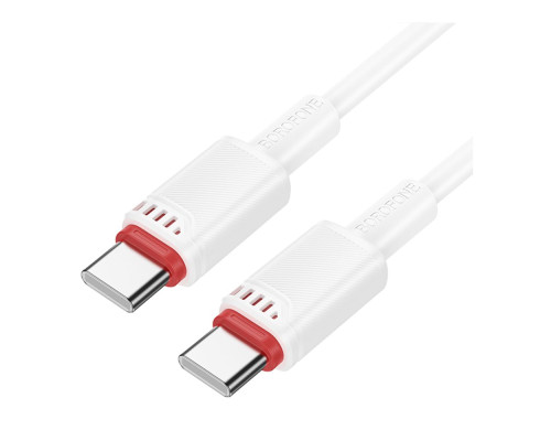 Кабель USB Borofone BX110 Type-C to Type-C 60W Колір Чорний 6941991120763 ma37238_3611052