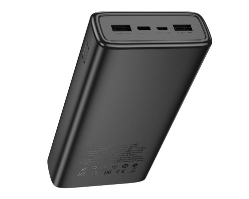 Універсальна Мобільна Батарея Power Bank Hoco J144A Hymn 30000 mAh Колір Чорний 6942007642132