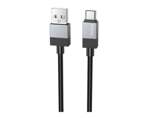 Кабель USB Hoco X110 Type-C 3A Колір Чорний 6942007646802