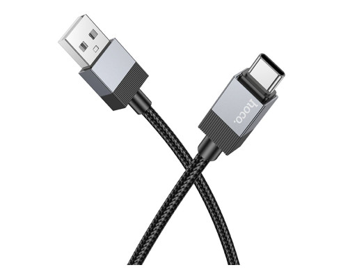 Кабель USB Hoco X110 Type-C 3A Колір Чорний 6942007646802