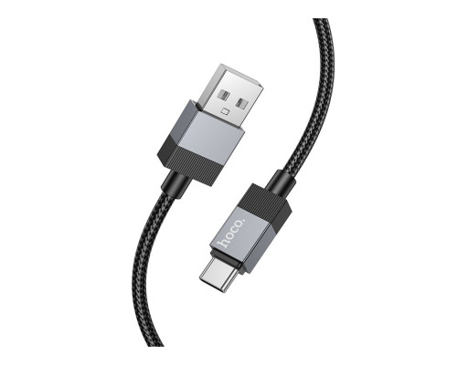 Кабель USB Hoco X110 Type-C 3A Колір Чорний 6942007646802