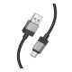 Кабель USB Hoco X110 Type-C 3A Колір Чорний 6942007646802
