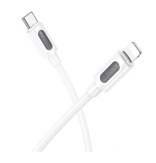 Кабель USB Borofone BX114 Silicone Type-C to Lightning PD27W Колір Бiлий 6941991116834 ma35939_3605848
