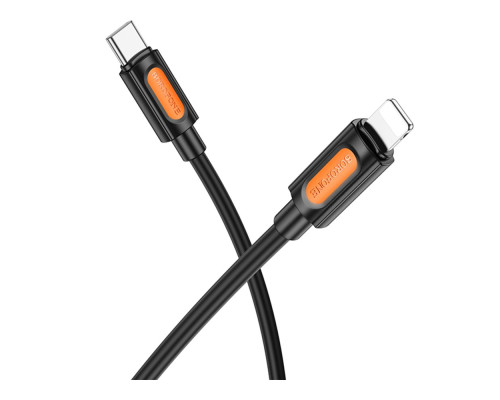 Кабель USB Borofone BX114 Silicone Type-C to Lightning PD27W Колір Бiлий 6941991116834 ma35939_3605848