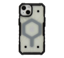Чохол TPU+PC ArmorHex Magnetic Case для iPhone 15 Transparent Grey ma37068_3610188 2020000464778