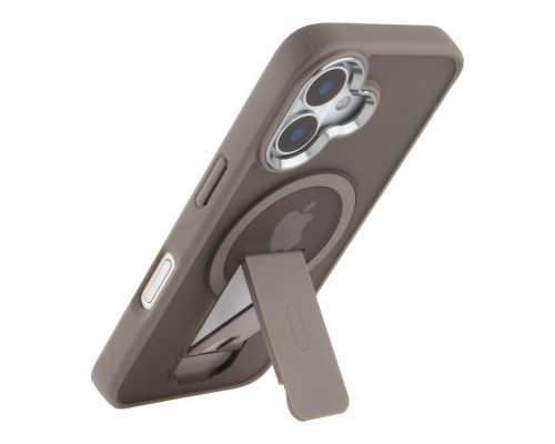 Чохол TPU+PC FlexGuard Magnetic Ring Stand для iPhone 16 Колір Pink 2020000467021 ma36751_3609014