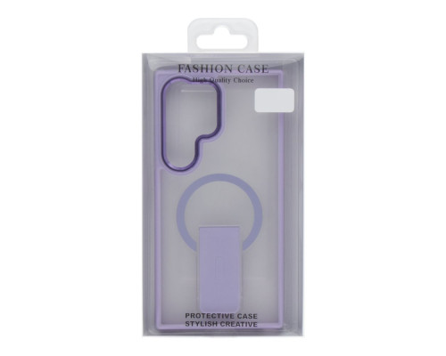 Чохол TPU+PC FlexGuard Magnetic Ring Stand для Samsung Galaxy S24 FE 5G (S721) Колір Titanium 2020000466314 ma36768_3609140