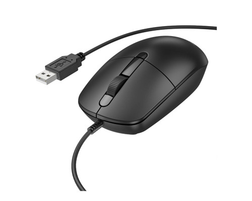 USB Миша Borofone BG17 Morning Колір Чорний 6941991119125 ma36602_3608639