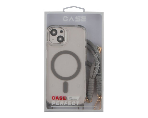 Чохол TPU+PC LanyardCase with MagSafe для iPhone 13/14 Колір Titanium grey 2020000477556 ma37085_3610258