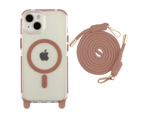 Чохол TPU+PC LanyardCase with MagSafe для iPhone 15 Колір Black 2020000477259 ma37092_3610311