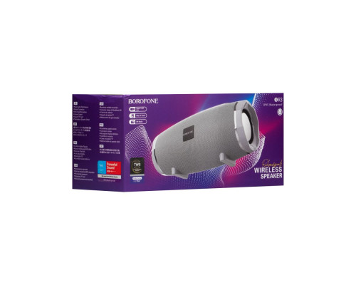 Колонка Borofone BR3 TWS М'ята упаковка Колір Чорний 2020000491897 ma38243_3667954