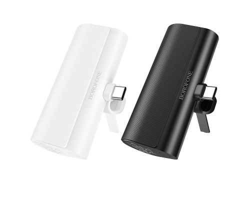Універсальна Мобільна Батарея Power Bank Borofone BJ35 Pocket Type-C 5000mAh М'ята упаковка Колір Бiлий 2020000483366 ma38512_3748761