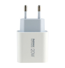 Мережевий Зарядний Пристрій Remax RP-U133 20W 1C Колір Бiлий 6954851213123 ma37759_3664722