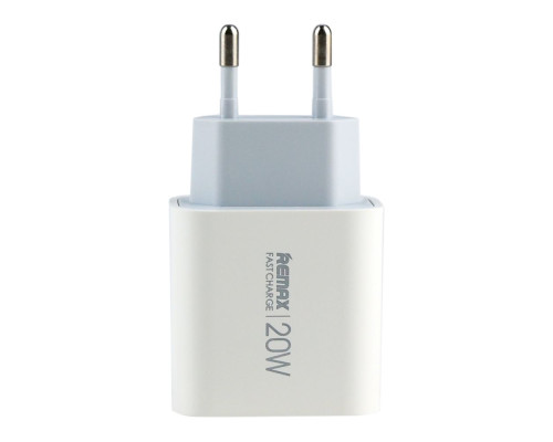 Мережевий Зарядний Пристрій Remax RP-U133 20W 1C Колір Бiлий 6954851213123 ma37759_3664722