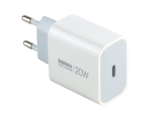 Мережевий Зарядний Пристрій Remax RP-U133 20W 1C Колір Бiлий 6954851213123 ma37759_3664722