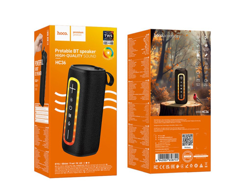 Колонка Hoco HC36 Колір Чорний 6942007658744 ma38058_3667394