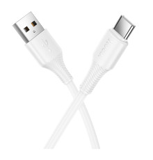 Кабель USB Hoco X120 Type-C 3A – це практичний аксесуар, який підходить для широкого спектру пристроїв та забезпечує стабільність процесу швидкої зарядки та передачі даних. Він відрізняється винятковою надійністю та акуратним виконанням, що допомагає підт