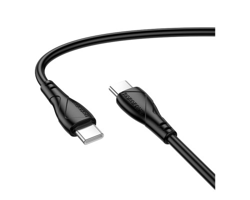 Кабель USB Borofone BX121 Type-C to Type-C 60W Колір Чорний 6941991123085 ma38229_3667918