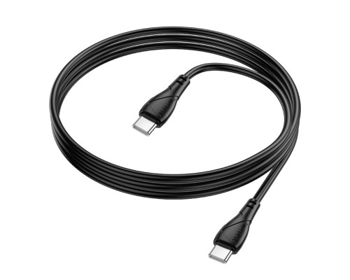 Кабель USB Borofone BX121 Type-C to Type-C 60W Колір Чорний 6941991123085 ma38229_3667918