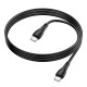 Кабель USB Borofone BX121 Type-C to Type-C 60W Колір Чорний 6941991123085 ma38229_3667918