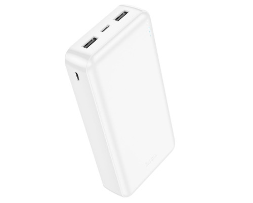 Універсальна Мобільна Батарея Power Bank Hoco J100A High-ranking 20000 mAh Колір Білий 6931474783592