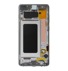 Дисплей Samsung G975 Galaxy S10 Plus з сенсором та рамкою white (Original) PLS-00-00026529