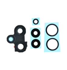 Скло камери Xiaomi Poco F5 з рамкою black PLS-00-00119807