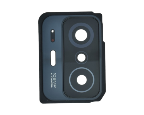 Скло камери Xiaomi 11T з рамкою black (Original) PLS-00-00115338
