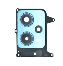Скло камери Xiaomi Redmi Note 12 5G з рамкою blue (Original) PLS-00-00119449