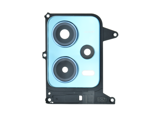 Скло камери Xiaomi Redmi Note 12 5G з рамкою blue (Original) PLS-00-00119449