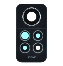 Скло камери Xiaomi Redmi Note 12 Pro 4G з рамкою graphite gray PLS-00-00122746