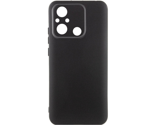 Чохол Silicone Cover Full Camera Xiaomi Redmi 12C black PLS-00-00106218
